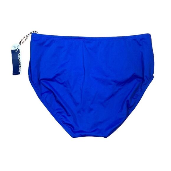 Sonnet Shores Blue High Rise Swim Bottoms, Size 16, NWT - Picture 8 of 8